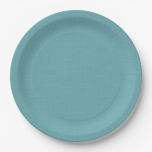 Textured light blue. pappteller (Vorderseite)
