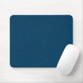 Textured Marine Dark Blue Mousepad (Mit Mouse)