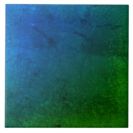 Textured Midnight Blue und Green Keramik tile Fliese