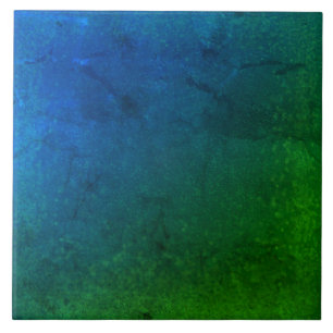 Textured Midnight Blue und Green Keramik tile Fliese
