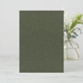 Textured Moss Green Flat Program - Anpassbar Programm (Stehend Vorderseite)