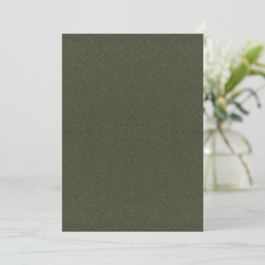 Textured Moss Green Flat Program - Anpassbar Programm (Stehend Vorderseite)