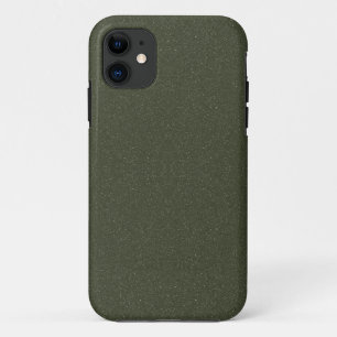 Textured Moss Green iPhone 11 Case - Anpassbar