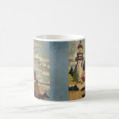 TEXTURED NEEDLEPOINT LIGHTHOS FRIEDLICHE SAASKAP  KAFFEETASSE (Mittel)