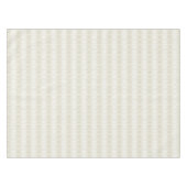Textured noble light beige and white tischdecke (Vorderseite (Horizontal))