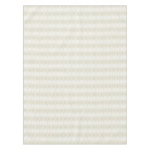 Textured noble light beige and white tischdecke (Vorderseite)
