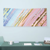 Textured Pink Background Banner (Messe)