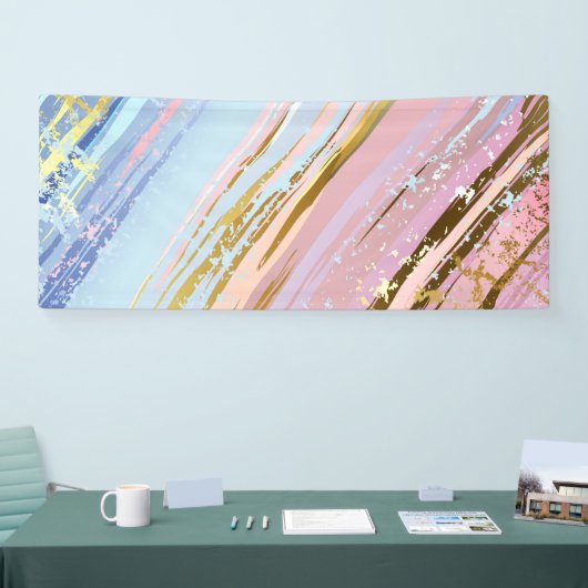 Textured Pink Background Banner (Messe)