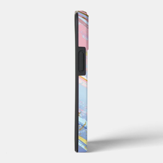 Textured Pink Background Case-Mate iPhone Hülle (Rückseite / Rechts)