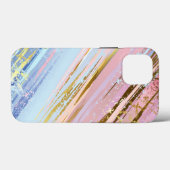 Textured Pink Background Case-Mate iPhone Hülle (Rückseite (Horizontal))