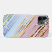 Textured Pink Background Case-Mate iPhone Hülle (Rückseite (Horizontal))