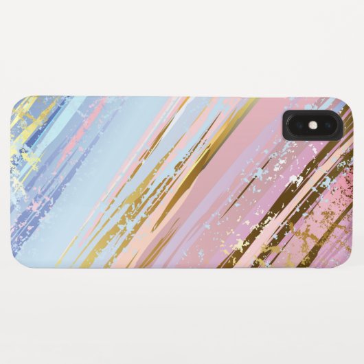 Textured Pink Background Case-Mate iPhone Hülle (Rückseite (Horizontal))