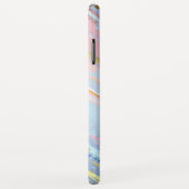 Textured Pink Background Case-Mate iPhone Hülle (Hinten/Rechts)