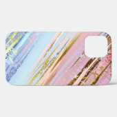 Textured Pink Background Case-Mate iPhone Hülle (Rückseite (Horizontal))