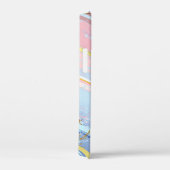 Textured Pink Background Case-Mate iPhone Hülle (Rückseite / Rechts)