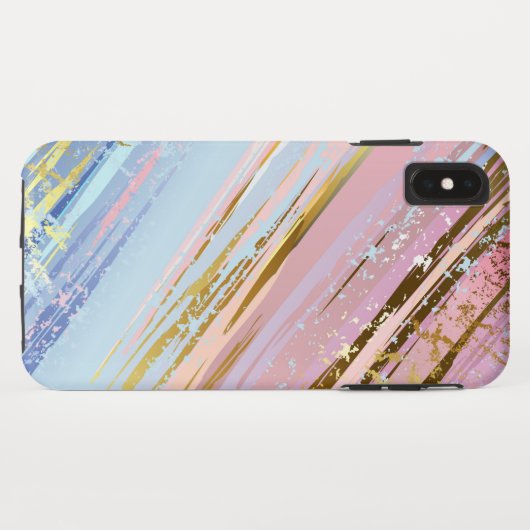 Textured Pink Background Case-Mate iPhone Hülle (Rückseite (Horizontal))