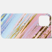 Textured Pink Background Case-Mate iPhone Hülle (Rückseite (Horizontal))