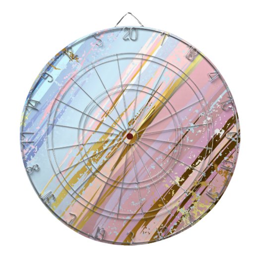 Textured Pink Background Dartscheibe (vorne)