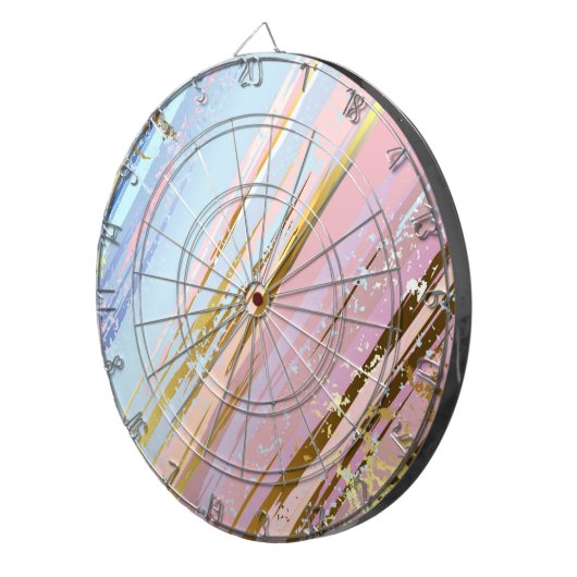 Textured Pink Background Dartscheibe (Vorderseite rechts)