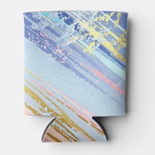 Textured Pink Background Dosenkühler (Vorderseite)