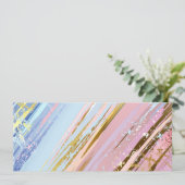 Textured Pink Background Einladung (Stehend Vorderseite)