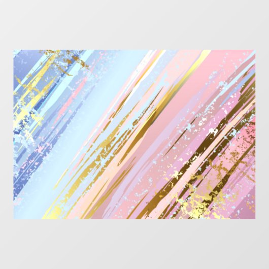 Textured Pink Background Fensteraufkleber (Blatt)