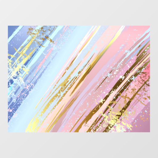 Textured Pink Background Fensteraufkleber (Blatt)