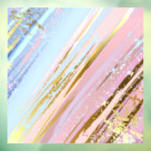 Textured Pink Background Fensteraufkleber (Blatt 3)