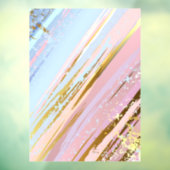 Textured Pink Background Fensteraufkleber (Blatt 3)