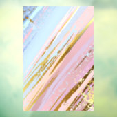 Textured Pink Background Fensteraufkleber (Blatt 3)