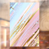 Textured Pink Background Fensteraufkleber (Blatt 2)