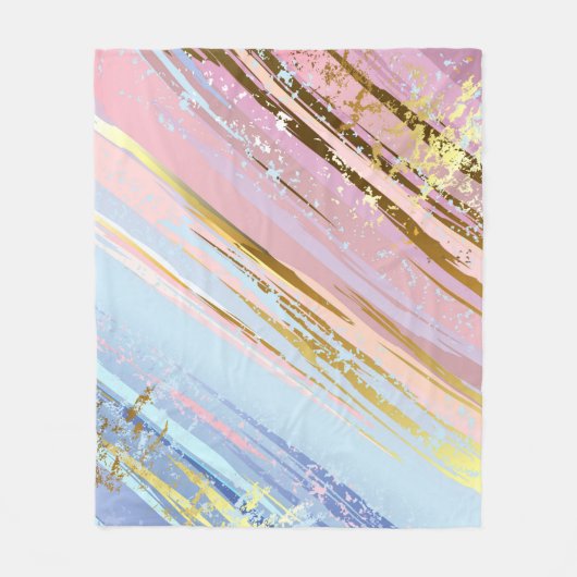 Textured Pink Background Fleecedecke (Vorderseite)