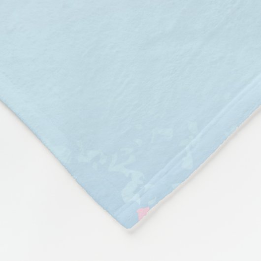 Textured Pink Background Fleecedecke (Ecke)