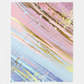 Textured Pink Background Fleecedecke (Vorderseite)