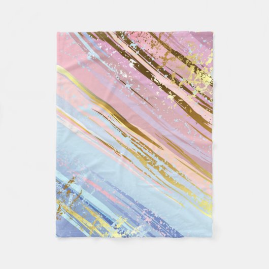 Textured Pink Background Fleecedecke (Vorderseite)