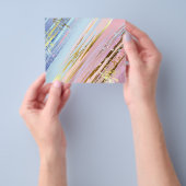 Textured Pink Background Flyer (Gruppe)