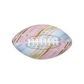 Textured Pink Background Football (Vorderseite)