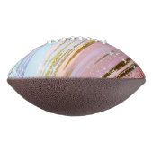 Textured Pink Background Football (Gedreht 270)