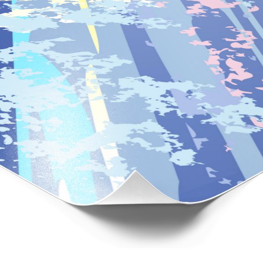 Textured Pink Background Fotodruck (Ecke)