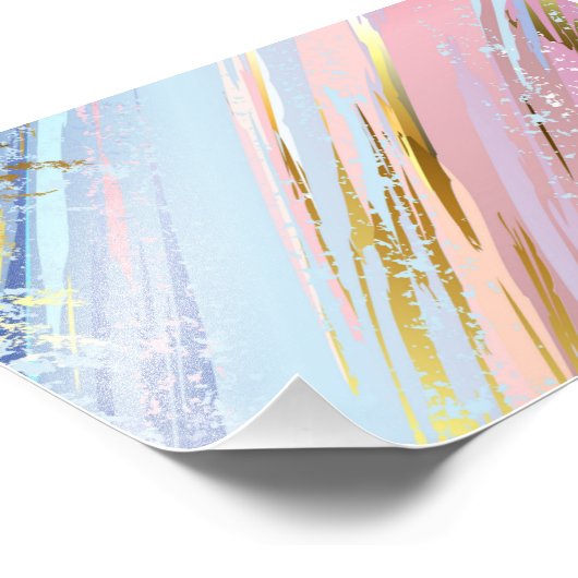 Textured Pink Background Fotodruck (Ecke)