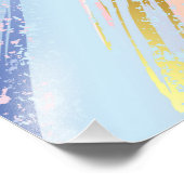 Textured Pink Background Fotodruck (Ecke)