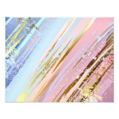 Textured Pink Background Fotodruck (Vorne)