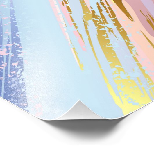 Textured Pink Background Fotodruck (Ecke)