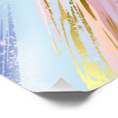 Textured Pink Background Fotodruck (Ecke)