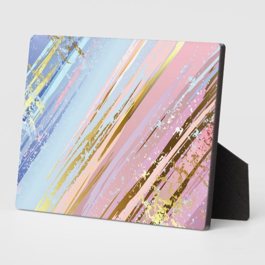 Textured Pink Background Fotoplatte (Seite)