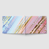 Textured Pink Background Gästebuch (Voll)