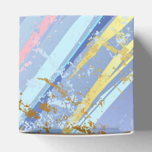 Textured Pink Background Geschenkschachtel (Oben)