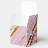 Textured Pink Background Geschenkschachtel (Geöffnet)