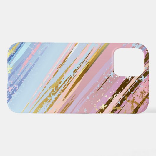 Textured Pink Background iPhone Hülle (Rückseite (Horizontal))