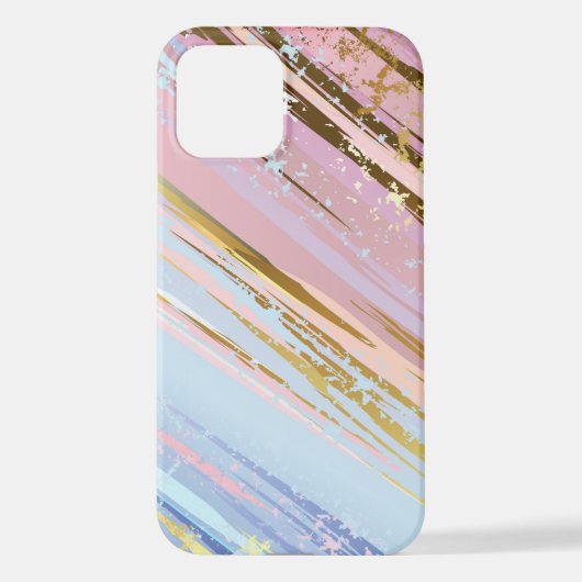 Textured Pink Background iPhone Hülle (Rückseite)